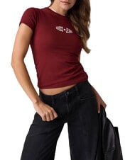 GUESS JEANS PRINT SLIM T-shirt &agrave; manches courtes ajust&eacute; - T-shirt