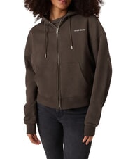 GUESS JEANS EMBRO Sweat &agrave; capuche zipp&eacute; - Sweat-shirts pour femmes