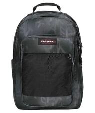 EASTPAK PINNACLE STUDY BUDDY Sac &agrave; dos avec support pour ordinateur portable 15,6" lettre teinture noire - Sacs &agrave; dos pour l'&Eacute;cole & les Loisirs - 1