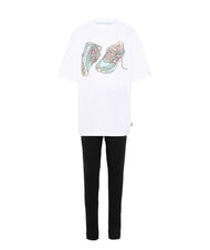 NEW BALANCE GRAPHIC Ensemble T-shirt + pantalon de surv&ecirc;tement - Surv&ecirc;tements pour enfants