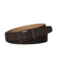 CALVIN KLEIN SQUARE BUCKLE CK Ceinture en cuir double face - Ceintures