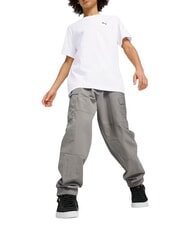 PUMA WARDROBE ESS T-shirt &agrave; manches courtes, en pur coton - Tee-shirt enfant