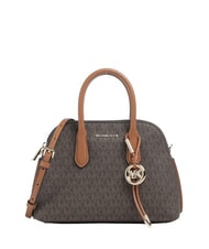 MICHAEL KORS FREDDIE M Sac &agrave; main avec bandouli&egrave;re brun/gland - Sacs pour Femme - 1