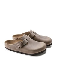 BIRKENSTOCK BOSTON Sandales unisexes en cuir - Chaussures unisexe