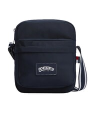 TOMMY HILFIGER TJM COLLEGIATE Sac avec poche avant marine nuit noire - Sacs en Bandouli&egrave;res pour Homme - 1