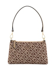 TOMMY HILFIGER TH JACQUARD sac bandouli&egrave;re mousse de toundra - Sacs pour Femme - 1