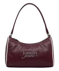 TOMMY HILFIGER TJW BOLD SCRIPT sac bandouli&egrave;re brun bois de rose - Sacs pour Femme - 1