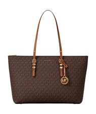 MICHAEL KORS QUINN Sacs bandouli&egrave;re, double poign&eacute;e brun/gland - Sacs pour Femme - 1