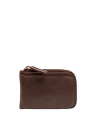 TIMBERLAND BASIC Pochette &agrave; cl&eacute;s en cuir avec zip marron fonc&eacute; - Porte-cl&eacute;s - 1