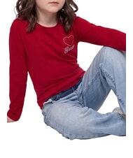 GUESS KIDS T-shirt &agrave; manches longues jus de betterave rouge - Tee-shirt enfant - 1