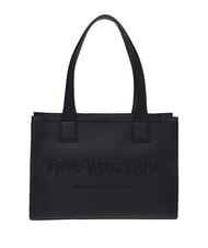 LOVE MOSCHINO SIGNATURE LOVE sac bandouli&egrave;re Noir - Sacs pour Femme - 1