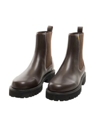 FURLA TANK Bottines &agrave; talon de 3,5 cm chocolat - Chaussures Femme - 1
