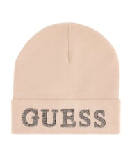 GUESS KNITTED Bonnet &agrave; logo strass PIERRE - Bonnets - 1