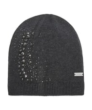 GUESS KNITTED Chapeau en laine gris - Bonnets - 1