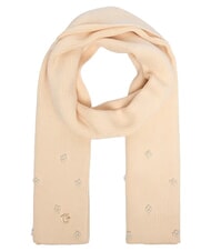 GUESS KNITTED &Eacute;charpe &agrave; paillettes OFFWHITE - &Eacute;charpes - 1