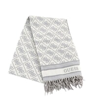 GUESS JACQUARD &Eacute;charpe &agrave; franges logo gris - &Eacute;charpes - 1