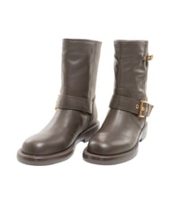 GAUD&Igrave; LOLA bottines en cuir caf&eacute; - Chaussures Femme - 1