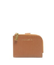 COCCINELLE METALLIC SOFT Mini portefeuille en cuir - Portefeuilles Femme