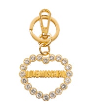 LOVE MOSCHINO LOGO Porte-cl&eacute;s bijou or - Porte-cl&eacute;s - 1