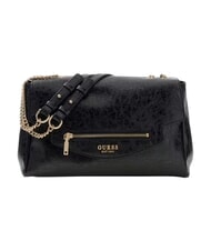 GUESS ANTONIA Sac bandouli&egrave;re ajustable NOIR - Sacs pour Femme - 1