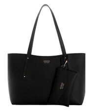 GUESS BRENTON sac bandouli&egrave;re NOIR - Sacs pour Femme - 1