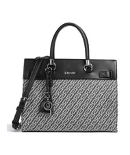 LIUJO MANHATTAN Sac &agrave; main avec bandouli&egrave;re gris denim - Sacs pour Femme - 1