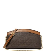 MICHAEL KORS ATHENA Sac &agrave; double portabilit&eacute; brun/gland - Sacs pour Femme - 1