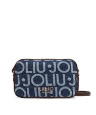 LIUJO EVRIM Mini sac bandouli&egrave;re denim bleu - Sacs pour Femme - 1