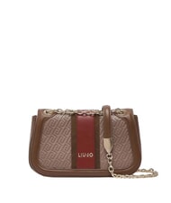 LIUJO EMATITE sac bandouli&egrave;re moka - Sacs pour Femme - 1