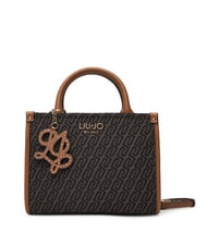 LIUJO RIDHI Jacquard Sac &agrave; main avec bandouli&egrave;re t.moro - Sacs pour Femme - 1