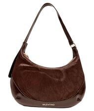 MARIO VALENTINO APOLLINE Sac bandouli&egrave;re en cuir caf&eacute;" - Sacs pour Femme - 1