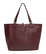 GATTINONI PLANETARIUM Sac &agrave; dos double face sauvage/bourgogne - Sacs pour Femme - 1