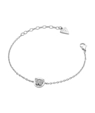 GUESS BORBOLETA Bracelet &agrave; breloque papillon ARGENT - Bracelets - 1