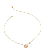 GUESS WILD FLOWER Collier avec pendentif central en forme de c&oelig;ur or jaune - Colliers - 1