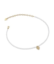 GUESS LOVE BITES Collier pendentif en forme de c&oelig;ur or jaune - Colliers - 1
