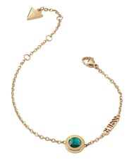 GUESS COLOR MY DAY Bracelet avec zircon cubique or jaune/&eacute;meraude - Bracelets - 1