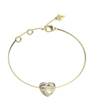 GUESS IN MY HEART Bracelet, breloque en forme de c&oelig;ur - Bracelets