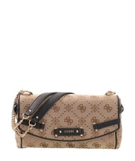 GUESS DOROTHY sac bandouli&egrave;re logo lait/noir - Sacs pour Femme - 1