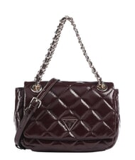GUESS JULIET Mini sac &agrave; main avec bandouli&egrave;re Bordeaux - Sacs pour Femme - 1