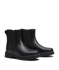 TIMBERLAND BRITTON DRIVE bottines basses en cuir pleine fleur brun moyen - Chaussures Femme - 1