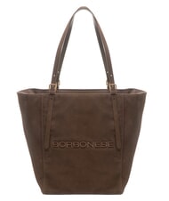 BORBONESE SUEDE LOGO sac &agrave; bandouli&egrave;re - Sacs pour Femme
