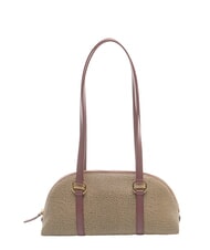BORBONESE OUTLINE sac bandouli&egrave;re naturel op/merlot - Sacs pour Femme - 1