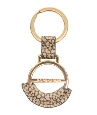 BORBONESE LOGO Porte-cl&eacute;s avec logo grav&eacute; op / natu - Porte-cl&eacute;s - 1