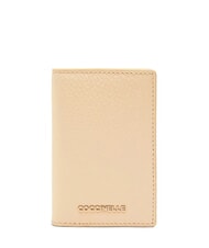 COCCINELLE METALLIC SOFT Portefeuille en cuir bouleau - Portefeuilles Femme - 1