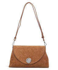 COCCINELLE NIKLA SUEDE BIMATERIAL sac bandouli&egrave;re - Sacs pour Femme