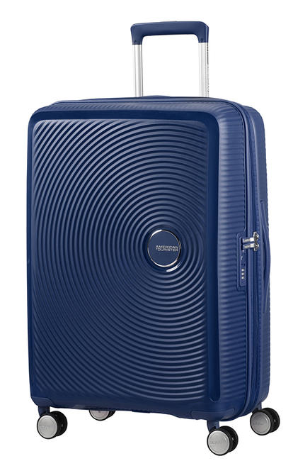 AMERICAN TOURISTER SOUNDBOX SPINNER Chariot moyen, extensible midnightnavy - Valises Rigides