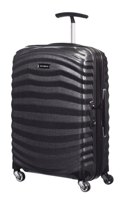 SAMSONITE Valise Ligne LITE-SHOCK. valise cabine ; ultra-légère NOIR - Valises cabine