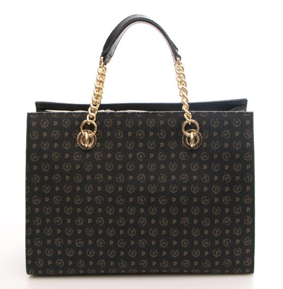 Pollini Bolsa Tapiro Mujer Negro-Rojo - TE8400PP02Q1100B