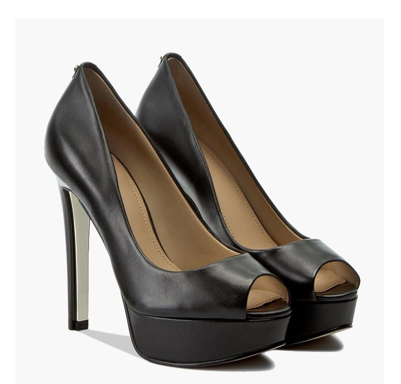 escarpins guess noir