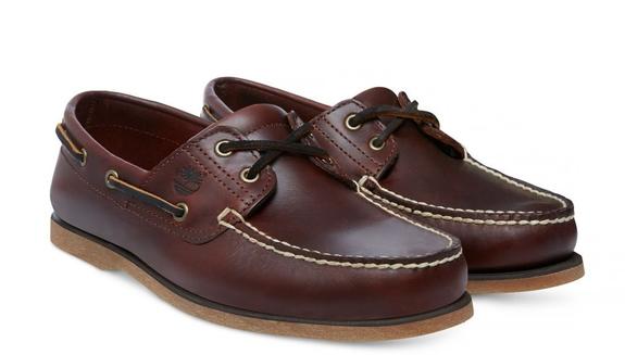 TIMBERLAND chaussures de bateau CLASSIC, en cuir MARRON - Chaussures Homme